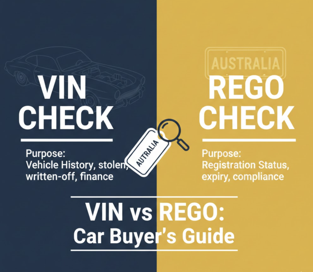 Australia VIN vs Rego check guide- My car history